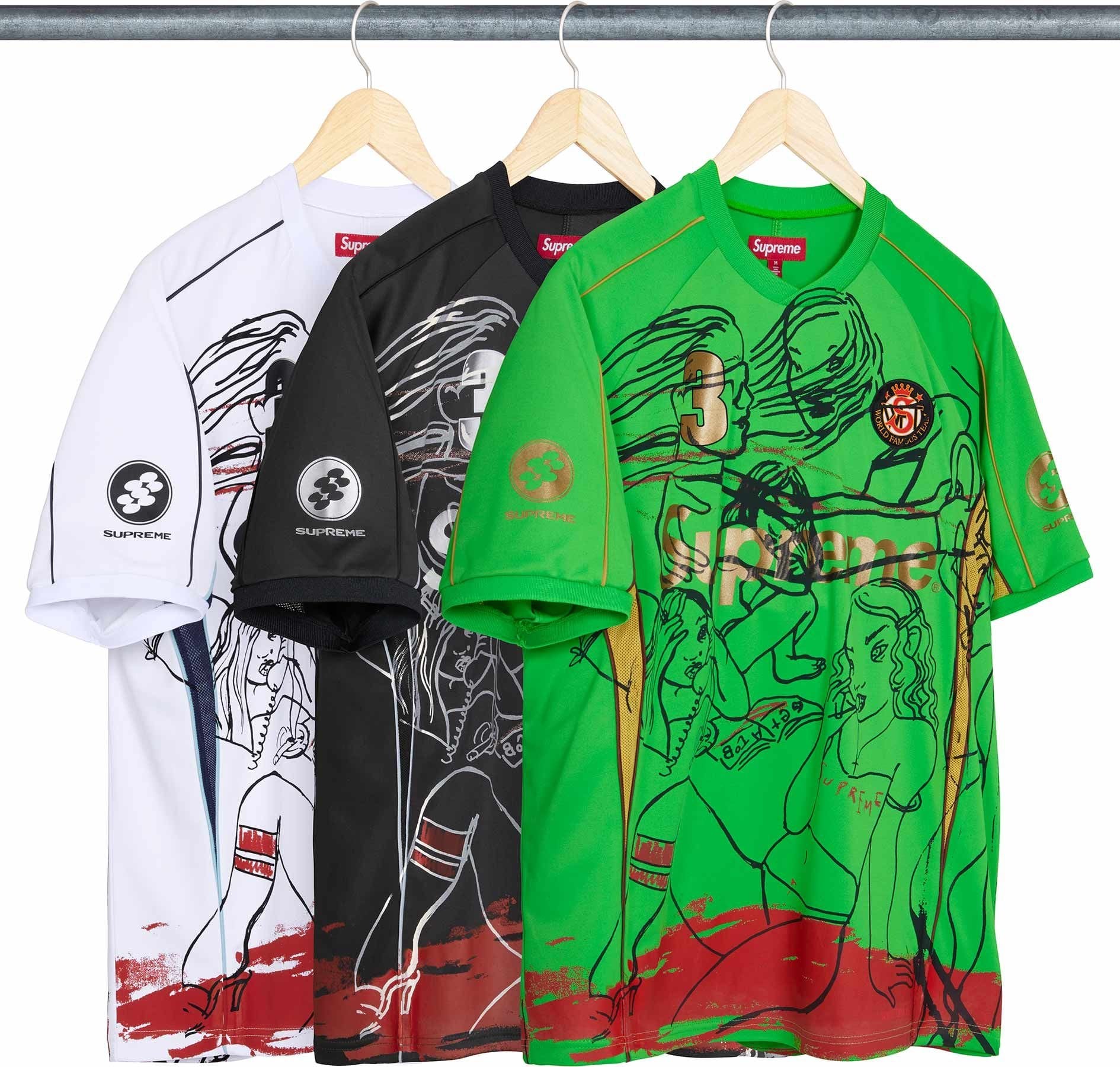 Supreme/Rita Ackermann Soccer Jersey view 4